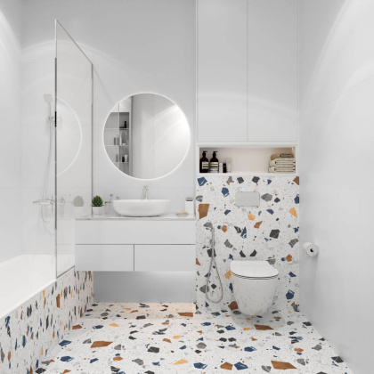 Керамогранит матовый TERRA WHITE 60x120 MATT, Silk 60х120 Керамогранит матовый TERRA WHITE 60x120 MATT, Silk 60х120