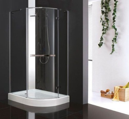 BERGAMO-W-RH-1-120/100-ARCO-C-Cr-L-IV Душевой уголок