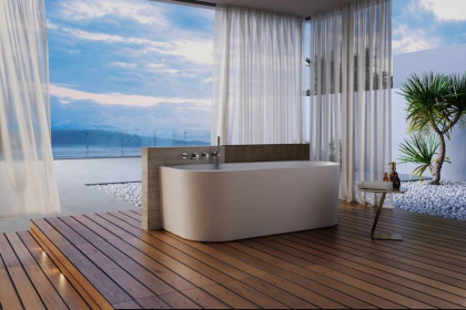 Акриловая ванна Abber 170х78 AB9494-1.7