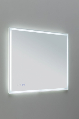 Зеркало Aquanet Оптима 90 белый матовый