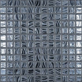 Стеклянная мозаика, 7803 Glitter Black 25x25, Glitter Стеклянная мозаика, 7803 Glitter Black 25x25, Glitter