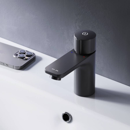 F85A02522 X-Joy TouchReel Смеситель д/умывальника, чёрный, шт. F85A02522 X-Joy TouchReel Смеситель д/умывальника, чёрный, шт.