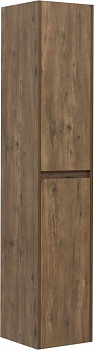 Шкаф-пенал для ванной Aquanet Nova Lite 35 дуб рустикальный