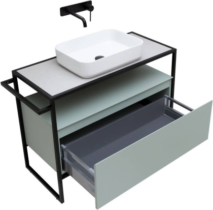 Тумба под раковину Allen Brau Priority 100 1.31003.PWM папирус матовый