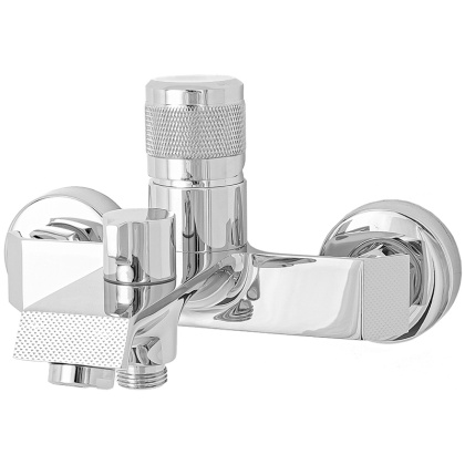 Orange SOLE M03-100cr Смеситель для ванны/душа с декором