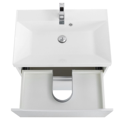 Раковина из искусственного камня BelBagno BB700/450-LV-ART-AST-NERO