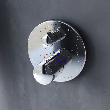 Смеситель Для ванны и душа с термостатом, монтируемый в стену F8085500 Like