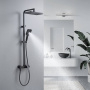 Душевая система Shevanik S4636H, черный