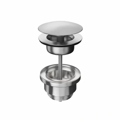 Донный клапан для раковины,  нержавеющая сталь, 24686KM.50.050