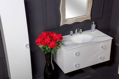 Тумба 100см*48 (52) WHITE 831-100-WH Boheme