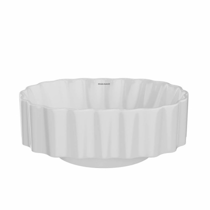 Раковина ARTBASIN Conchiglia накладная 50, белая глянцевая CC.wb.50\WHT