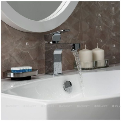 Смеситель для раковины Aquanet Cubic SD90443-2