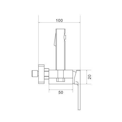 Гигиенический душ Shevanik S6805С-1 латунь белый Гигиенический душ Shevanik S6805С-1 латунь белый