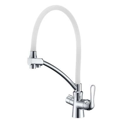 Смеситель Lemark Comfort LM3070C-White для кухни  с подключением к фильтру с питьевой водой Смеситель Lemark Comfort LM3070C-White для кухни  с подключением к фильтру с питьевой водой