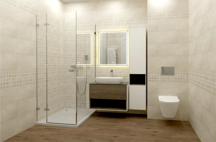 Бордюр SPB005R Рамбла бежевый обрезной 2.5*25*19 (уп\24шт) , шт Бордюр SPB005R Рамбла бежевый обрезной 2.5*25*19 (уп\24шт) , шт