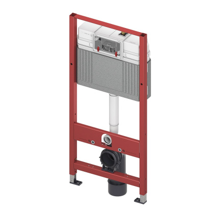 Комплект установки подвесного унитаза: модуль, панель TECEnow хром глянцевый, унитаз TECEone Комплект установки подвесного унитаза: модуль, панель TECEnow хром глянцевый, унитаз TECEone