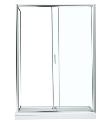 Душевая дверь Aquanet SD-1400A 140, прозрачное стекло