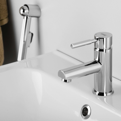 Main 4108 Смеситель для раковины с гигиенической лейкой Wasserkraft Main 4108 Смеситель для раковины с гигиенической лейкой Wasserkraft