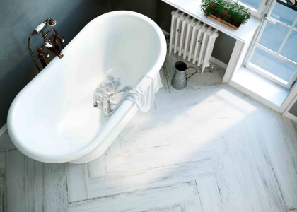 Керамогранит Valley White 19,4х120 непол.