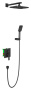 Душевая система Timo Torne SX-4319/03SM скрытого монтажа, черная