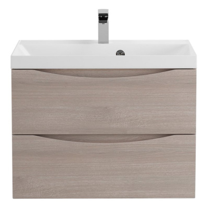 Тумба с раковиной подвесная BelBagno MARINO 70 Bianco Lucido, раковина белая