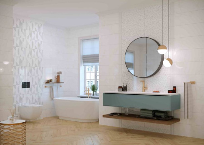 Керамогранит Forza Calacatta white PG 01 45х45