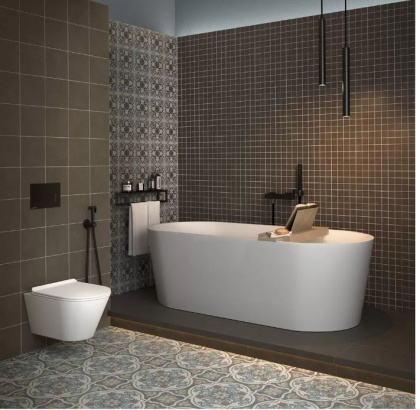 Декор Чементо 6 матовый 20x20x0,69