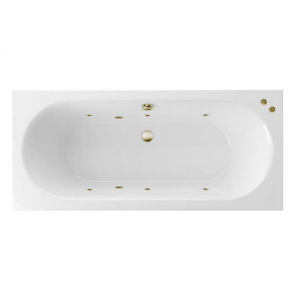 Ванна EXCELLENT Oceana Slim 180x80 "SOFT" (бронза)