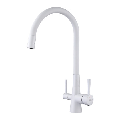 Смеситель Lemark Comfort LM3075W для кухни  с подключением к фильтру с питьевой водой Смеситель Lemark Comfort LM3075W для кухни  с подключением к фильтру с питьевой водой