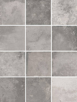 Спартель серый матовый 29,8х39,8 из 12 частей 9,8x9,8x0,7 Спартель серый матовый 29,8х39,8 из 12 частей 9,8x9,8x0,7