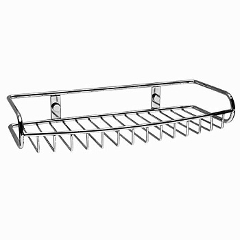 Полка металлическая, 30х5х13 см, хром, K-1411