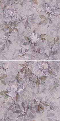 Панно VT\C413\4x\11037R Магнолия 3 матовый (60см*120см*9мм) (1шт/0,72м2) из 4 частей (30х60) флора, шт Панно VT\C413\4x\11037R Магнолия 3 матовый (60см*120см*9мм) (1шт/0,72м2) из 4 частей (30х60) флора, шт