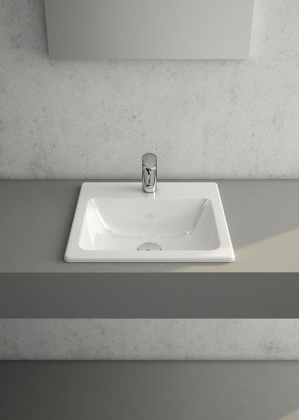 S20 Накладная раковина 55cm-цвет белый