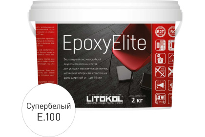 Затирка эпоксидная EPOXYELITE E.100 Супербелый 2кг