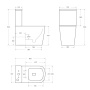 Чаша напольного унитаза BelBagno ALBANO BB120CPR Чаша напольного унитаза BelBagno ALBANO BB120CPR