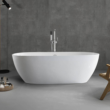 Акриловая ванна ABBER AB9263-1.8 белая