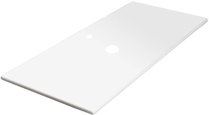 Столешница прямая белая 120 VALLESSI