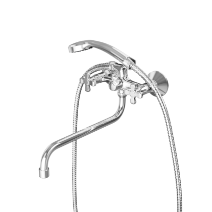 Смеситель для ванны с длинным поворотным изливом RUSH Sakhalin (SA5350-51)