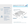 Душевой поддон RGW STМ-158W 80 x 150 см, искусственный камень, прямоугольный, белый, 14202815-01