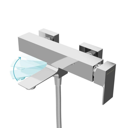 Смеситель FIORETTO для ванны, хром