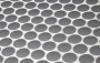 Противоскользящая мозаика Penny Round Dark Grey Antislip, Non-Slip
