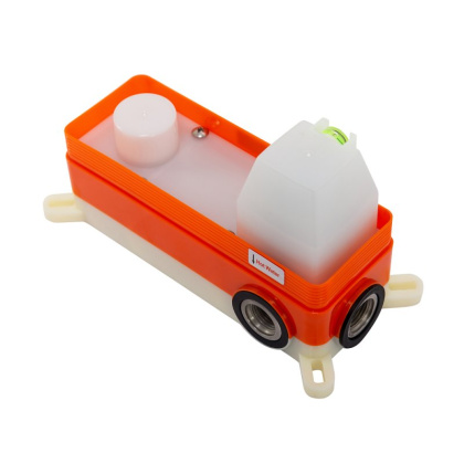 NOV-BLVM-IN Смеситель для раковины встраиваемый, нержавеющая сталь, исполнение сатин