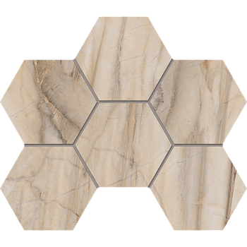 Мозаика BR01 Hexagon 25x28,5 полир. Мозаика BR01 Hexagon 25x28,5 полир.