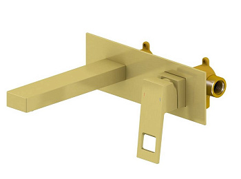 Смеситель Timo Briana 7171/17SM скрытого монтажа, золото матовое Смеситель Timo Briana 7171/17SM скрытого монтажа, золото матовое