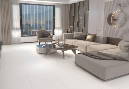 NS Ceramic Керамогранит с Эффектом Камня NSC1277 White 60x120 - керамическая плитка и керамогранит