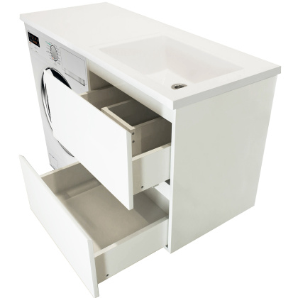 Комплект мебели Dallas Luxe 1050х482   правосторонний подвесной 2 ящика (ШхГхВ) 408х476х607