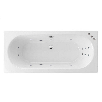 Ванна EXCELLENT Oceana Slim 170x75 "SMART" (хром)