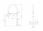 Смеситель ABBER Wasser Kreis AF81141B для кухни с подключением фильтра и выдвижной лейкой, черный матовый Смеситель ABBER Wasser Kreis AF81141B для кухни с подключением фильтра и выдвижной лейкой, черный матовый