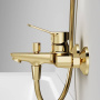 F85A10099 X-Joy, смеситель д/ванны/душа, золото F85A10099 X-Joy, смеситель д/ванны/душа, золото