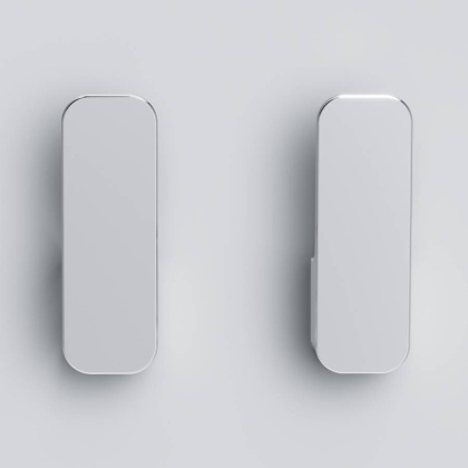 Набор крючков для полотенец Func 2 шт, 5,5х1,9х2,4 см, хром, A8F35600